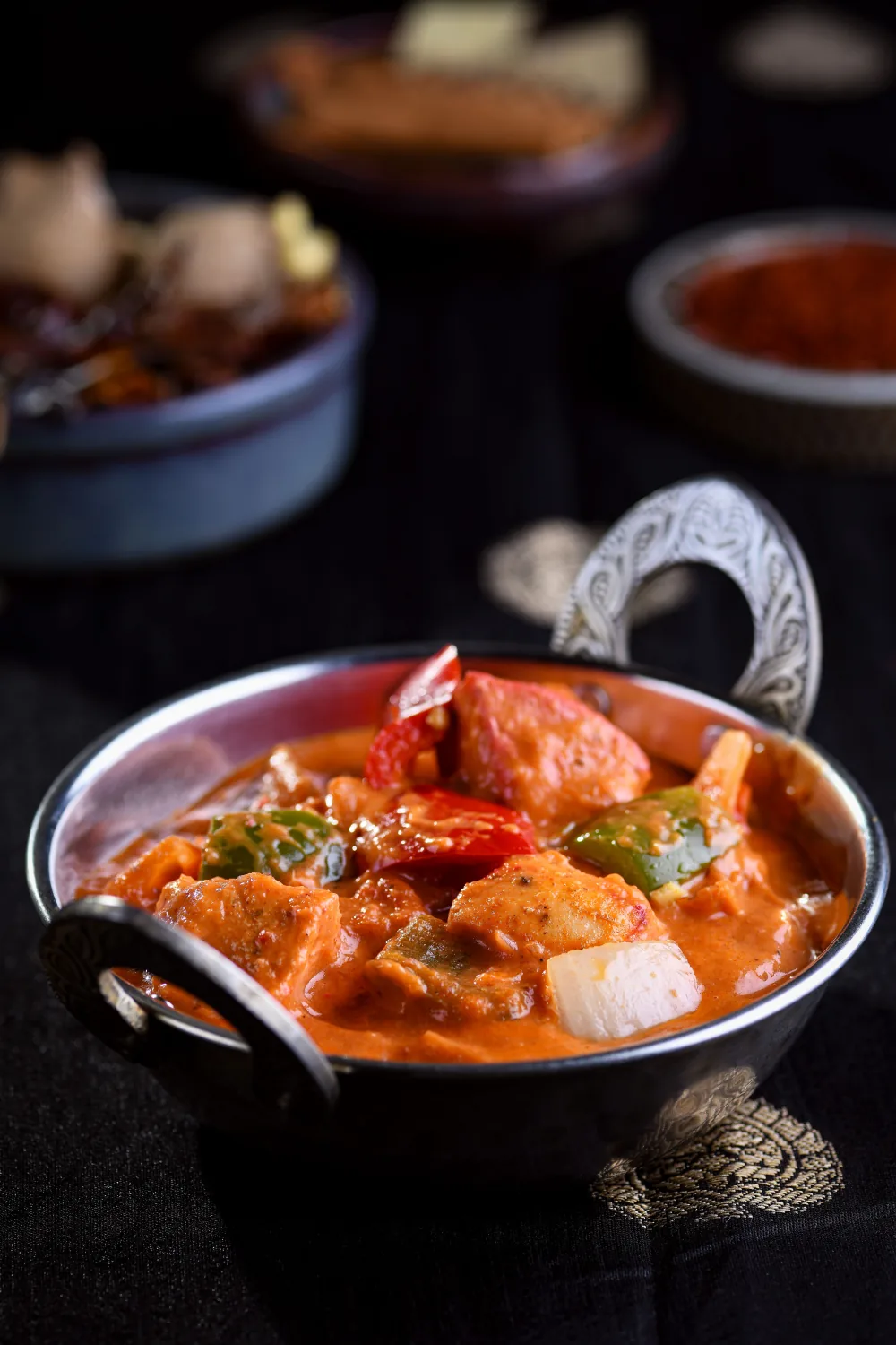 A balanced Indian meal in a bowl